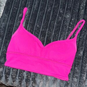 lululemon athletica Hot Pink Sports Bra